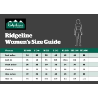 Ridgeline Ladies Rubra Hybrid Fleece Smock Field Teak/ Black XS