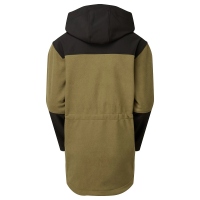 Ridgeline Ladies Rubra Hybrid Fleece Smock Field Teak/ Black XL