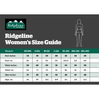 Ridgeline Ladies Rubra Hybrid Fleece Smock Field Teak/ Black XL