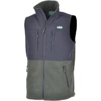 Ridgeline Ladies Hybrid Fleece Vest Olive/ Black