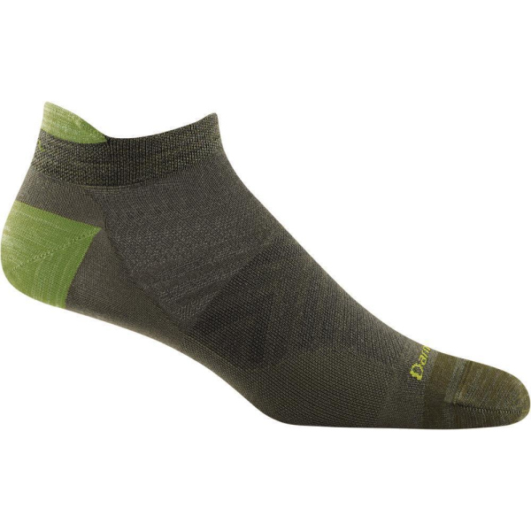 Darn Tough Run No Show Ultra Lightweight Socken Fatigue