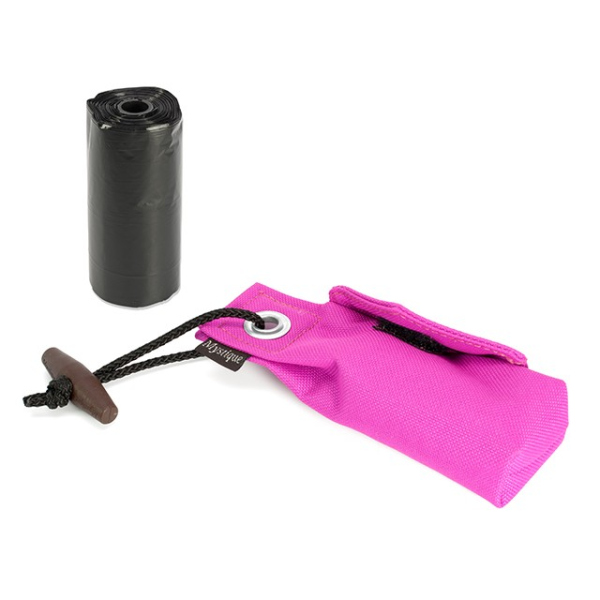 Mystique Pocket Go Toi + 1 Rolle Kotbeutel (20 Stk) pink