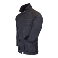 Tweed Jacke Derby Barlaston Herren blue tweed