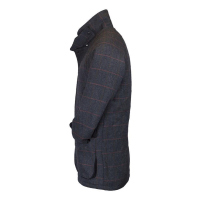 Tweed Jacke Derby Herren blue tweed