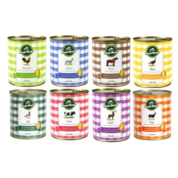 Pauls Beute Probier-Set 8x 800g Dosen