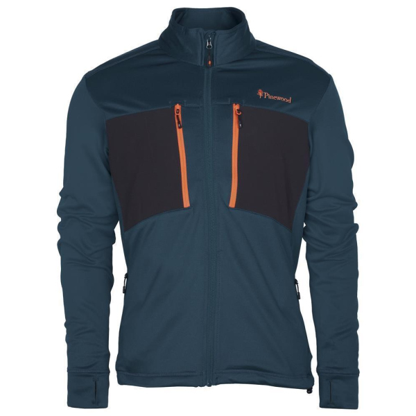 Pinewood 5209 Abisko Power Fleece Jacke D.Atlantic Blue (377)