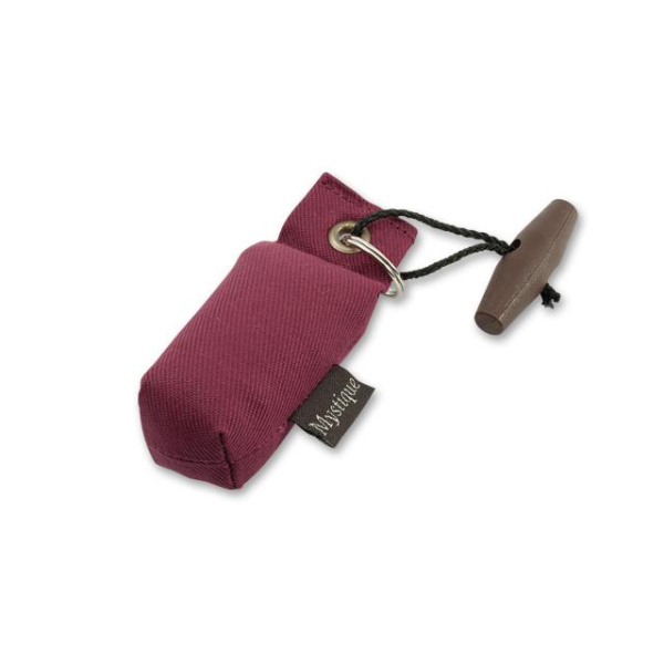 Mystique Mini Dummy Schlüsselanhänger Key Case weinrot