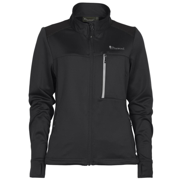 Pinewood 3209 Abisko Power Damen Fleecejacke Black (400) M