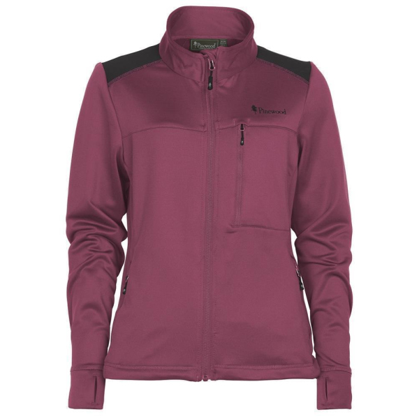 Pinewood 3209 Abisko Power Damen Fleecejacke Pink (507) XS