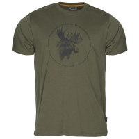 Pinewood 5519 Moose T-Shirt Olive (107) XL
