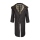 Walker and Hawkes Herren gewachster Mantel Stockman mit Kapuze – Schwarz M