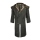 Gewachster Mantel Stockman mit Kapuze Olive
