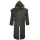 Walker and Hawkes Herren gewachster Mantel Stockman mit Kapuze – Olive L