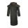 Walker and Hawkes Herren gewachster Mantel Stockman mit Kapuze – Olive L