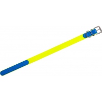 Farm-Land Halsband Signalgelb/Blau 40 cm