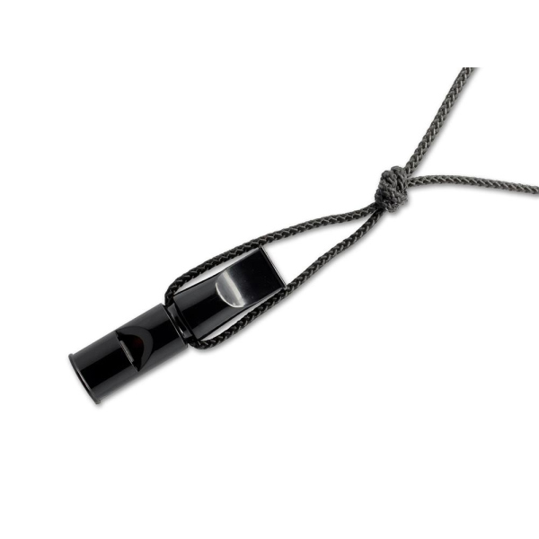 ACME Doppeltonpfeife mit Trill 640 9cm schwarz + Pfeifenband kostenlos