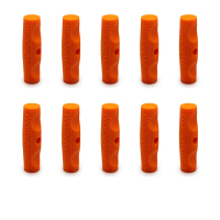 MewogS Plastic toggle Wurfgriff Dummy orange 10