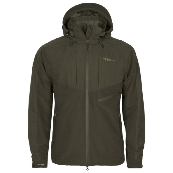 Pinewood 5984 Furudal Caribou Hunt Extreme Jacke Suede Brown/D.Olive (244)