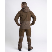 Pinewood 5984 Furudal Caribou Hunt Extreme Jacke Suede Brown/D.Olive (244)