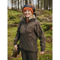 Pinewood 3984 Furudal Caribou Hunt Extreme Jacke Suede Brown/D.Olive (244) S