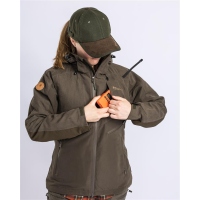 Pinewood 3984 Furudal Caribou Hunt Extreme Jacke Suede Brown/D.Olive (244) XS