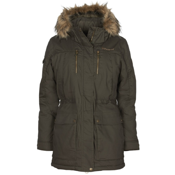 Pinewood 3246 Finnveden Winter Parka Damen D.Olive (128)