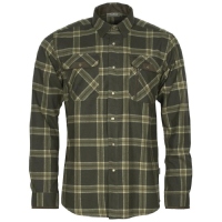 Pinewood 9428 Prestwick Hemd D.Green/Green (124)