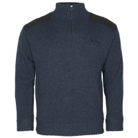 Pinewood 9648 Hurricane Strickpullover D.Navy Melange (378)