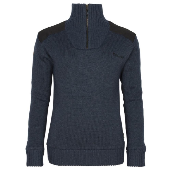 Pinewood 9349 Hurricane Damen Pullover D.Navy Melange (378)