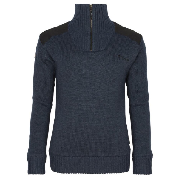 Pinewood 9349 Hurricane Damen Pullover D.Navy Melange (378) S