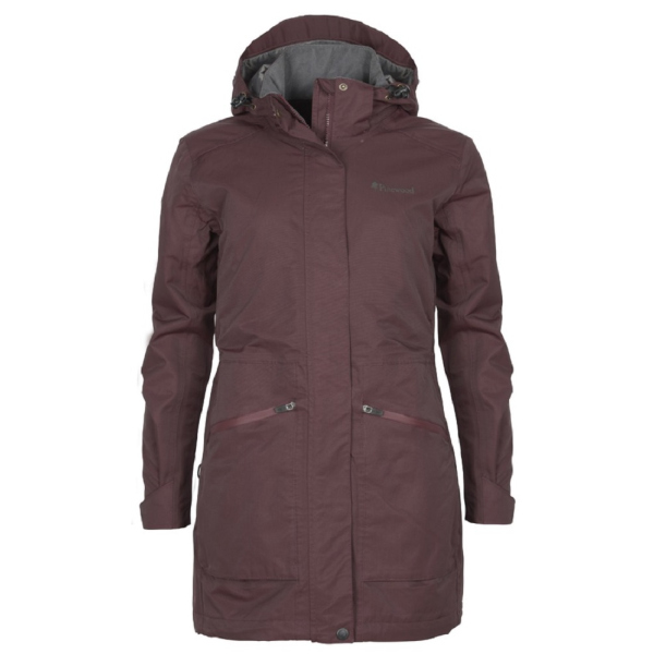 Pinewood 3181 Wilda Damen Parka Earth Plum (815)