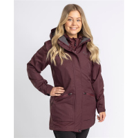 Pinewood 3181 Wilda Damen Parka Earth Plum (815)