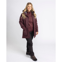 Pinewood 3181 Wilda Damen Parka Earth Plum (815)