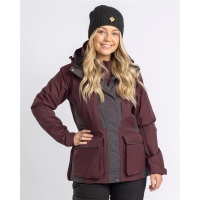 Pinewood 3183 Dog Sports 2.0 Damen Jacke Earth Plum/D.Anthracite (817) XL