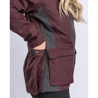 Pinewood 3183 Dog Sports 2.0 Damen Jacke Earth Plum/D.Anthracite (817) XL