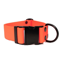 Mystique® Biothane Klick Halsband 38mm neon orange...