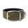 Mystique® Biothane Halsband Deluxe Neopren 38mm rostfrei khaki 45-53cm