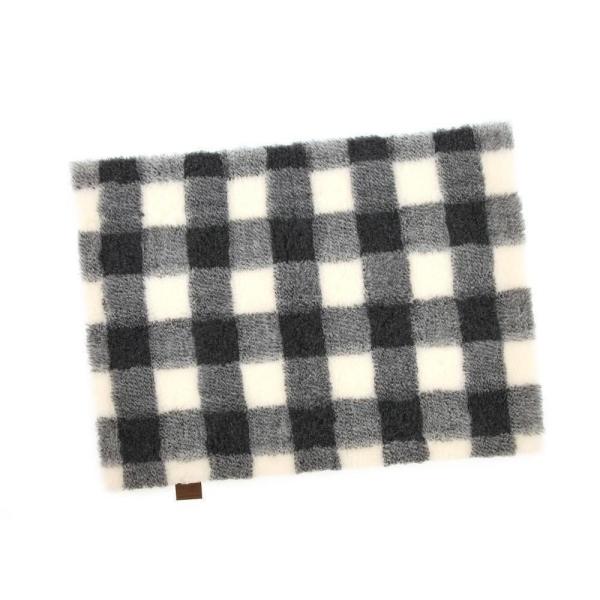 Vetbed Isobed SL Karo grau/weiß 75 x 100cm