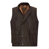 Walker and Hawkes Herren Wachsweste Winchester – Braun