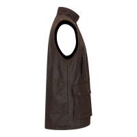 Walker and Hawkes Herren Wachsweste Winchester – Braun XXL