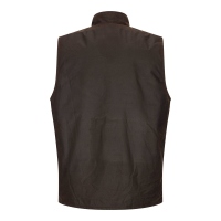Walker and Hawkes Herren Wachsweste Winchester – Braun XXL