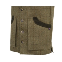 Tweed Weste Derby Winston Herren light sage