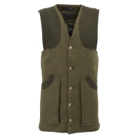 Tweed Weste Derby Winston Herren dark sage