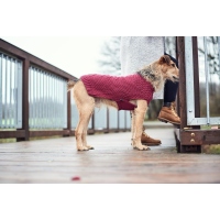 Hunter Hundepullover Strickpullover Malmö bordeaux