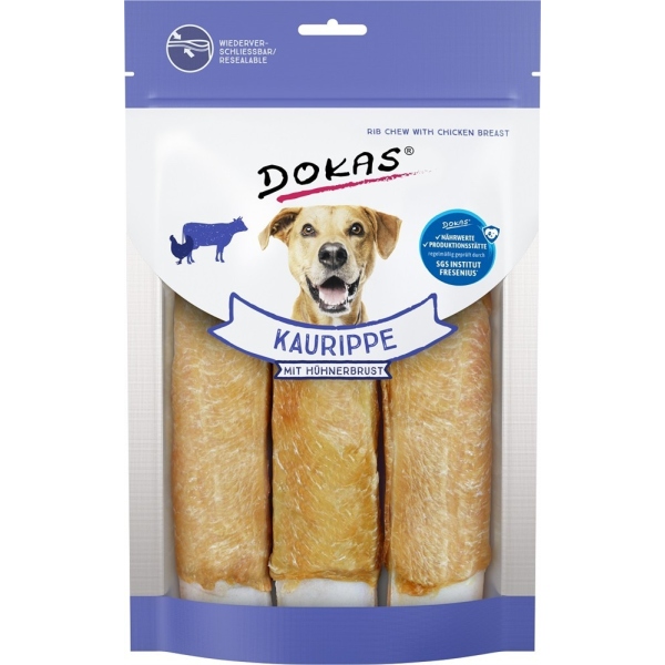 DOKAS - Kaurippe mit Hühnerbrust 10er Pack (10 x 210g)