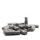 MewogS Plastic toggle Wurfgriff Dummy mit Beschriftung grau 10