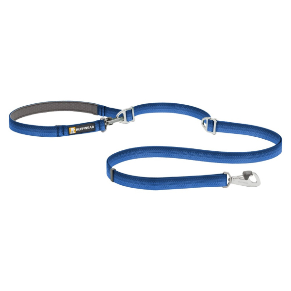 Ruffwear Switchbak Multifunktions-Hundeleine Crux Clip Blue Pool