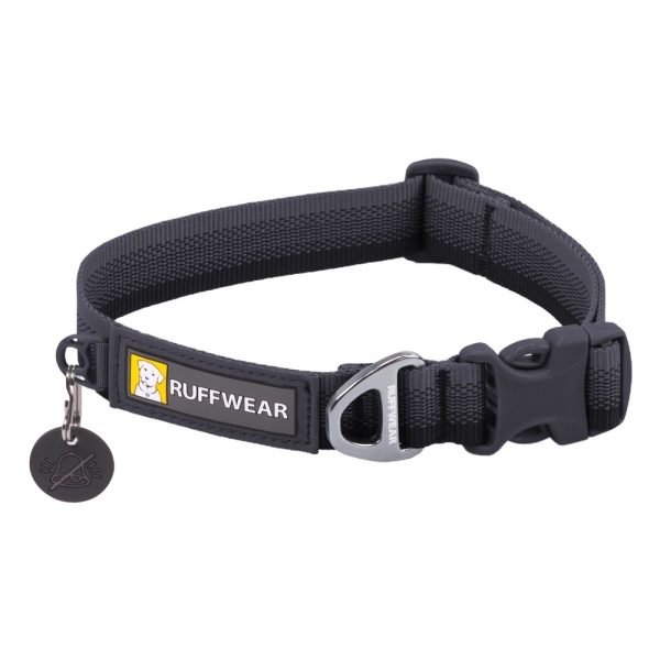 Ruffwear Front Range Halsband Basalt Gray M (36-51cm)