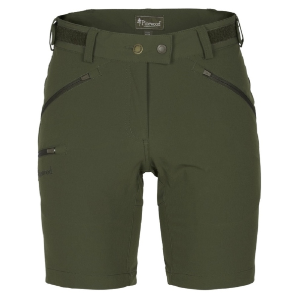 Pinewood 3111 Abisko Light Stretch Damen Shorts Mossgreen (135)