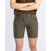 Pinewood 3111 Abisko Light Stretch Damen Shorts Mossgreen (135)